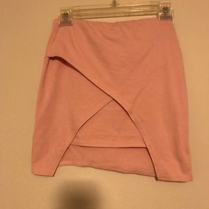 Misguided crossover skirt
